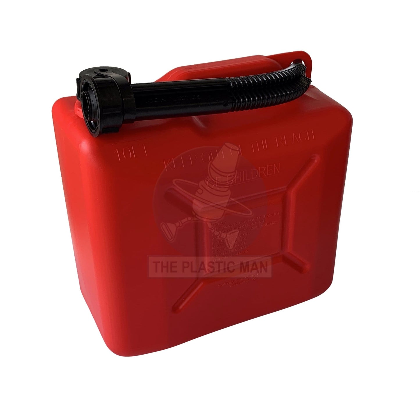 Fuel Container Petrol 10L - Fuelp10 Bottles Drums & Jerry Cans