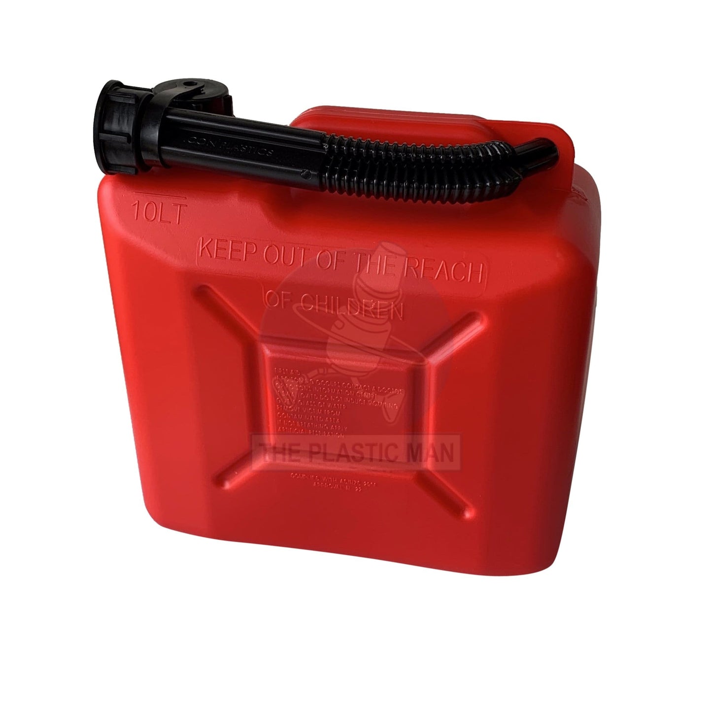 Fuel Container Petrol 10L - Fuelp10 Bottles Drums & Jerry Cans