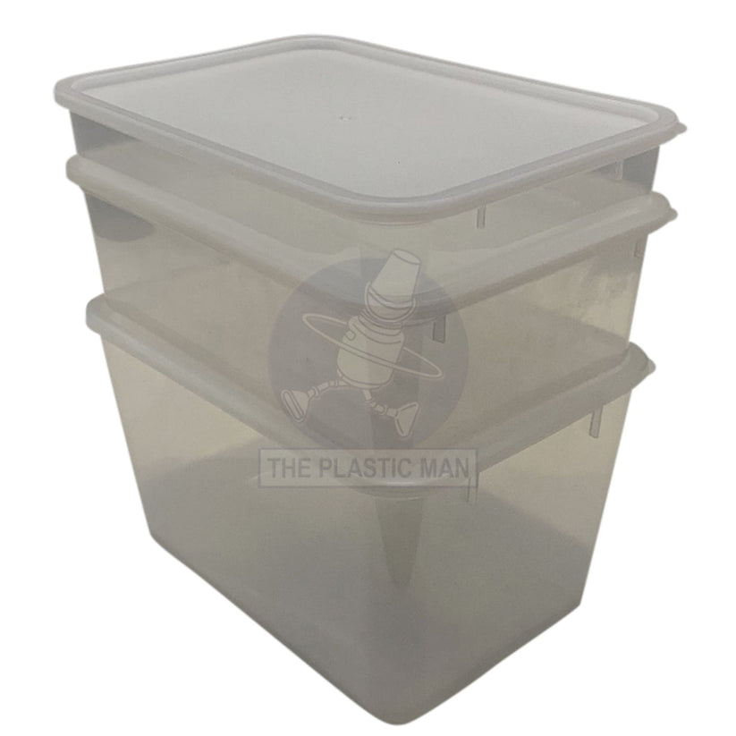 Rectangular Container 9 Litre Container Rectangle 9L - CREC9 – The Plastic Man