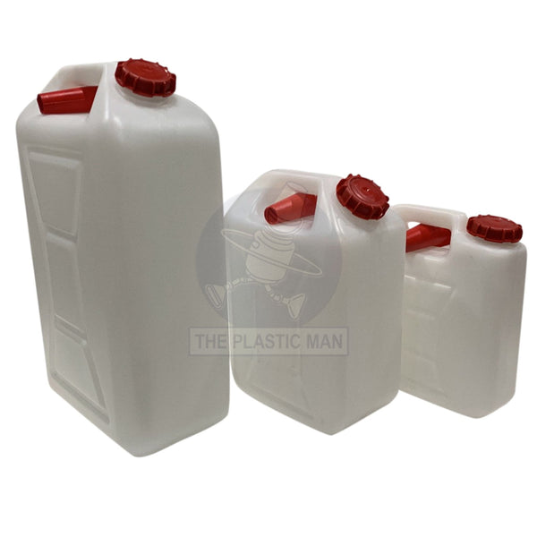 Jerry Can Flat 5L With Funnel - Jcflat5 Bottles Drums & Cans