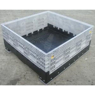 Plastic Folding Half Bin Vented -Hfb-V Storage Boxes & Crates